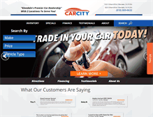 Tablet Screenshot of carcityglendale.com